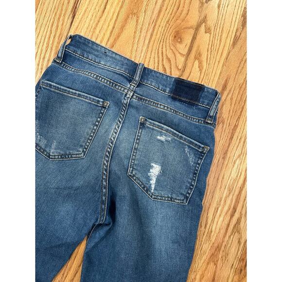 Kut From the Kloth Elizabeth Fab Ab Crop Straight Leg Jeans - Picture 4 of 6